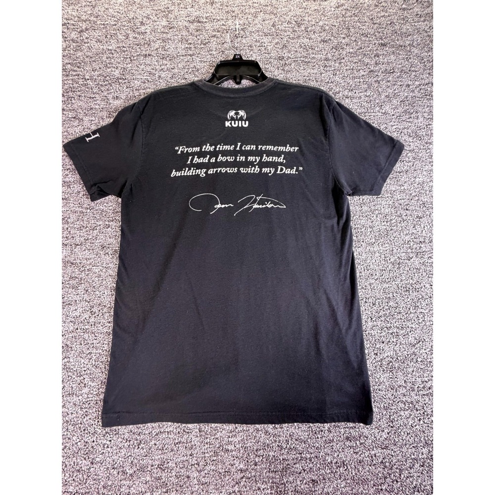 KUIU T Shirt Mens Medium Black Graphic Cotton Short Sleeve Crew Neck Pullover - Picture 10 of 16